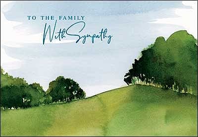 Sympathy Card: To the Family with Sympathy - Shelburne Country Store