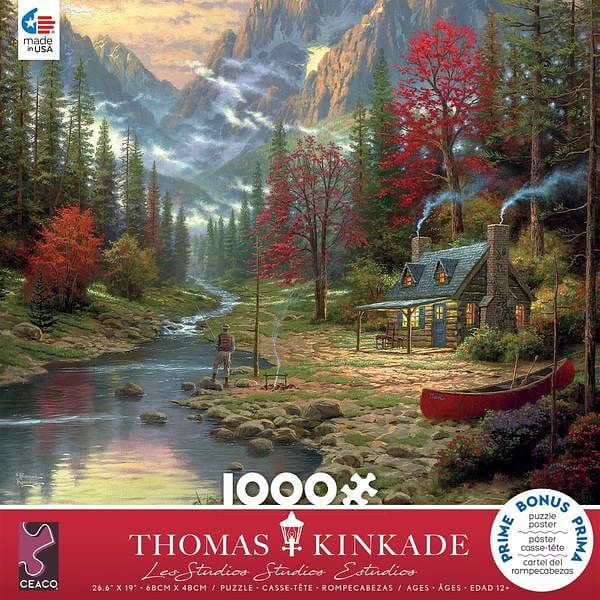 THOMAS KINKADE - THE GOOD LIFE - 1000 PIECE PUZZLE - Shelburne Country Store