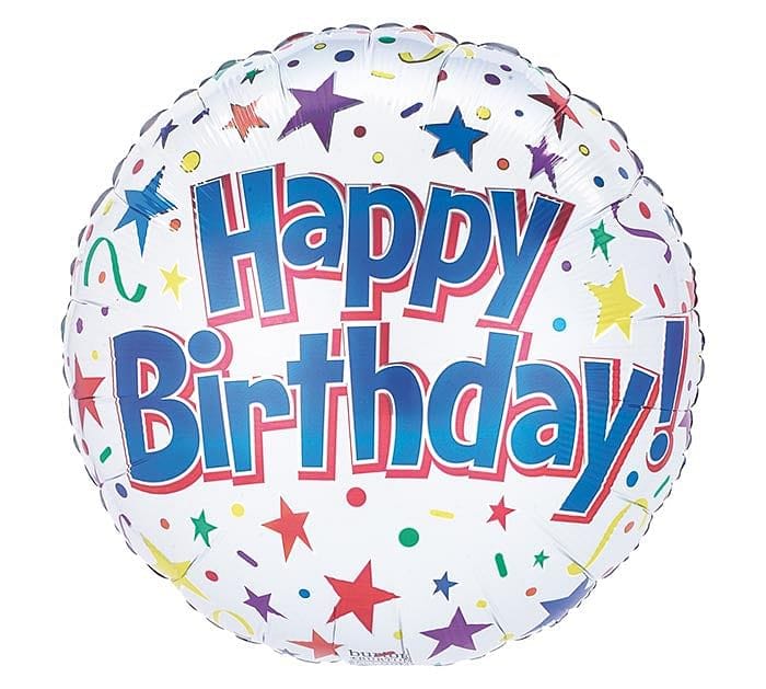 Birthday Confetti Balloon - Shelburne Country Store