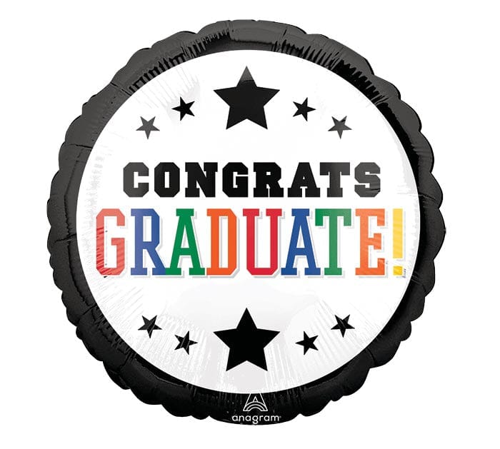 17" Congrats Graduate Balloon - Shelburne Country Store