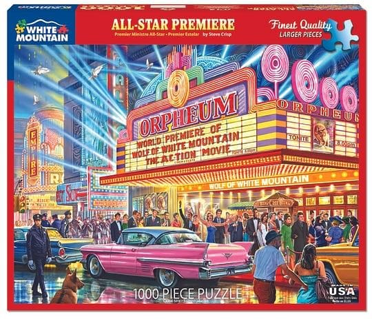 All Â­Star Premiere - 1000 Piece Puzzle - Shelburne Country Store