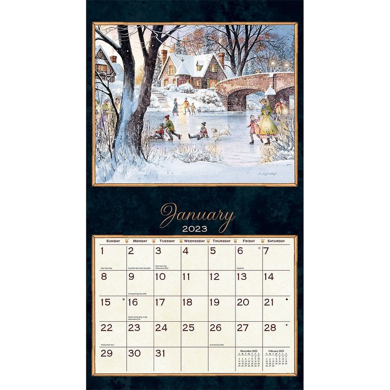 Treasured Times 2023 Wall Calendar - Shelburne Country Store