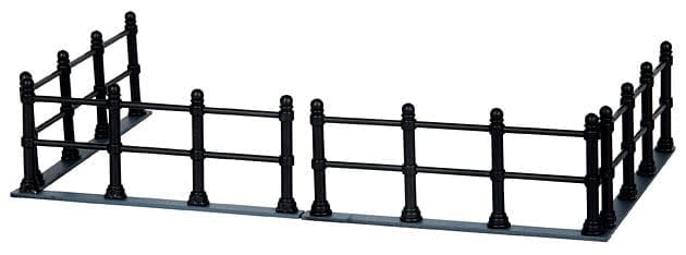 Black Canal Fence - 4 Piece Set - Shelburne Country Store