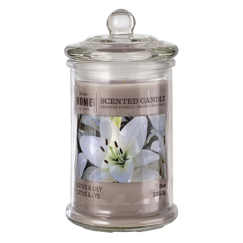 Apotheycary Jar Candle: Lotus and Lily - - Shelburne Country Store