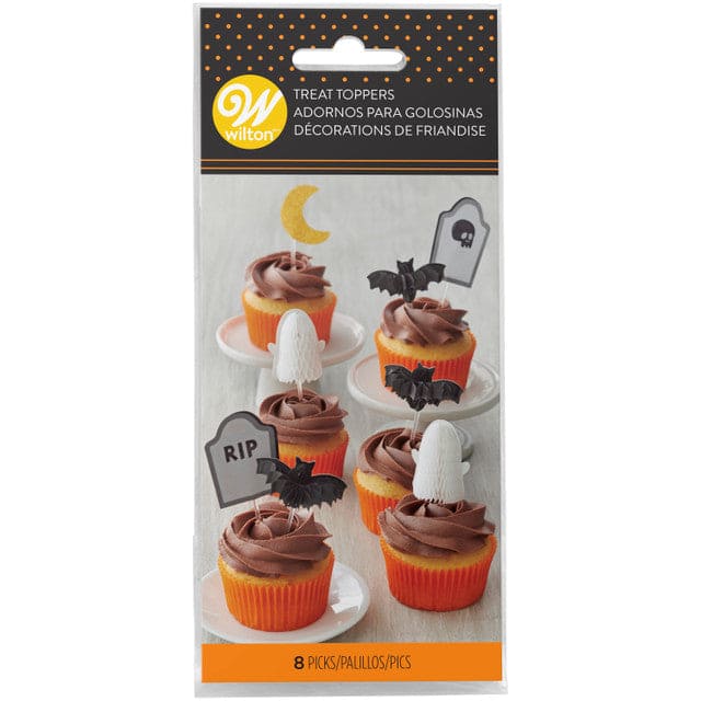 Halloween Treat and Cupcake Toppers - 8-Piece - Shelburne Country Store