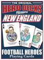 Hero Deck New England Football Heros Playing Cards - Shelburne Country Store
