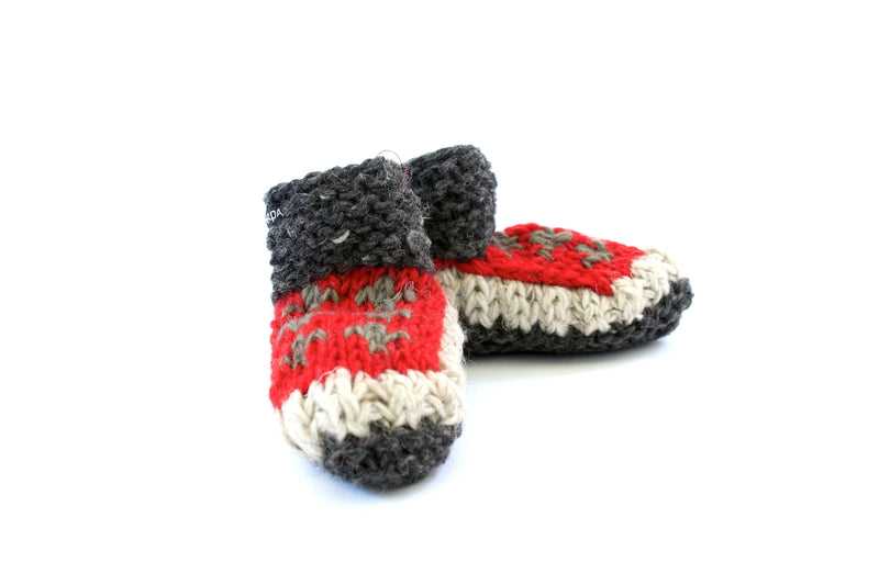 Sherpa Baby Booties - Shelburne Country Store