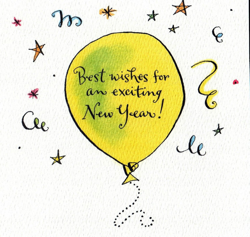 Baloon New Year Card - Shelburne Country Store