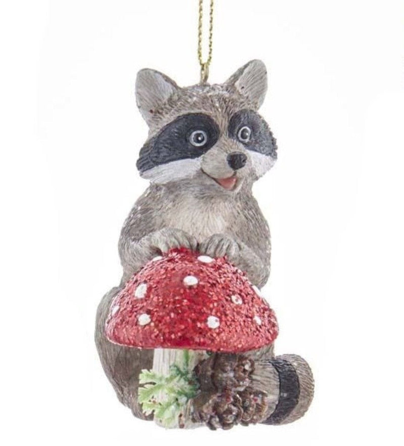 Woodland Animal with Mushrooms Ornament -  Fox - Shelburne Country Store