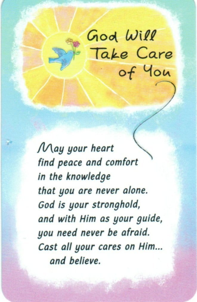 God Will Take Care Of You - Wallet Card - Shelburne Country Store