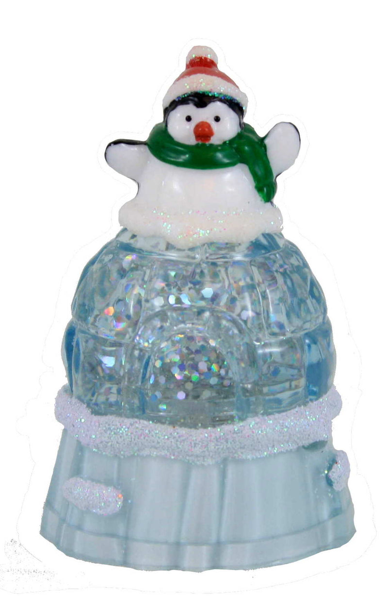 LED Igloo Snowglobe - Penguin - Shelburne Country Store