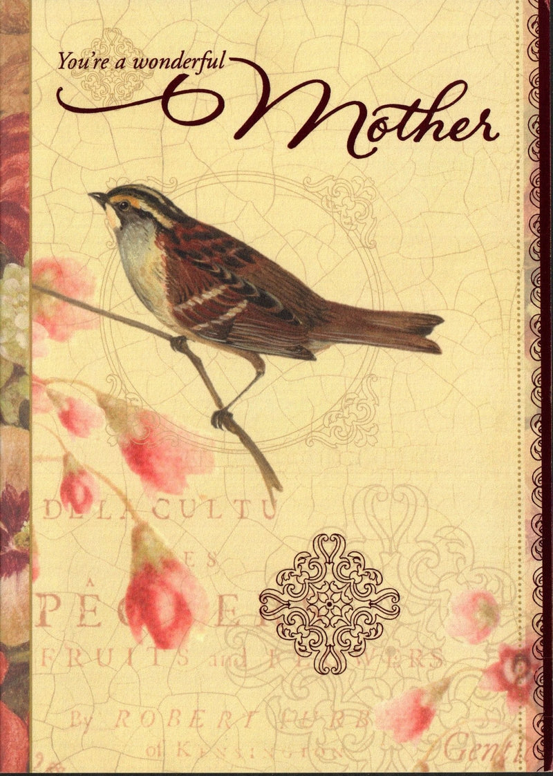 Mother's Day Card - Bird On Branch - Shelburne Country Store