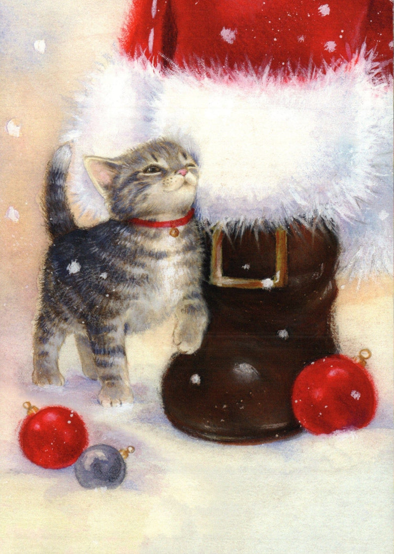 Christmas Card - Kitten - Shelburne Country Store