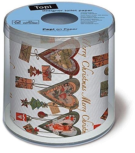 Christmas Design Toilet Paper Roll - - Shelburne Country Store
