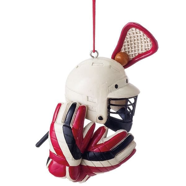 Lacrosse Gear Ornament - Shelburne Country Store