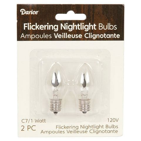 Flickering Night Light Bulbs - 1 Watt - Shelburne Country Store