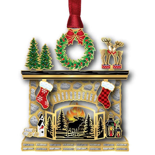 Woodland Fireplace Ornament - Shelburne Country Store