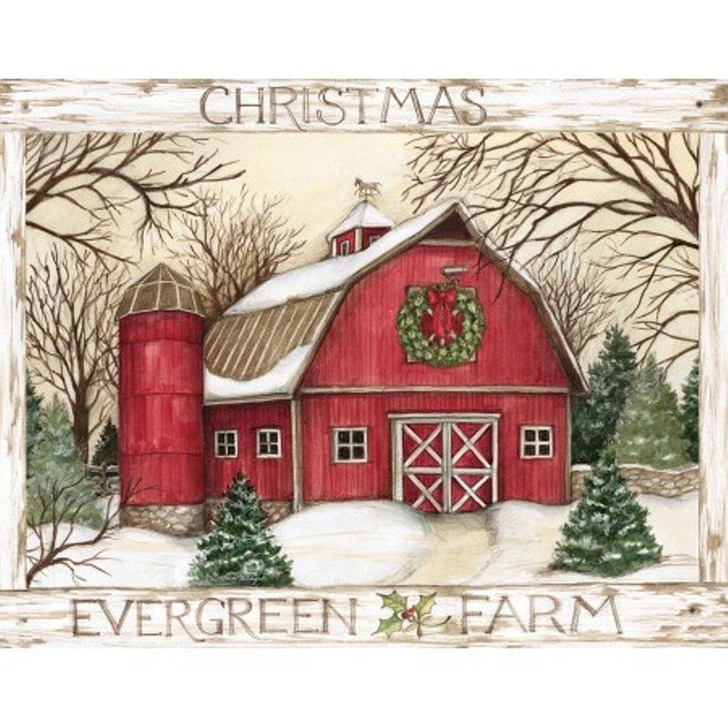 Evergreen Farm Boxed Christmas Cards - Shelburne Country Store