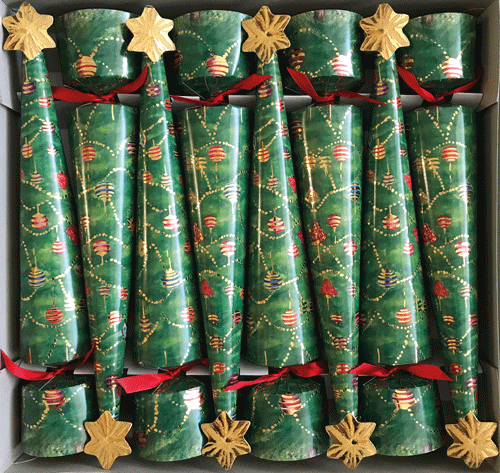 Glittering Tree - Christmas Cone Crackers-12 Inch - Shelburne Country Store