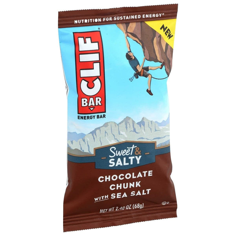 Clif Bar - Chocolate Chunk with Sea Salt - 2.4 oz - Shelburne Country Store