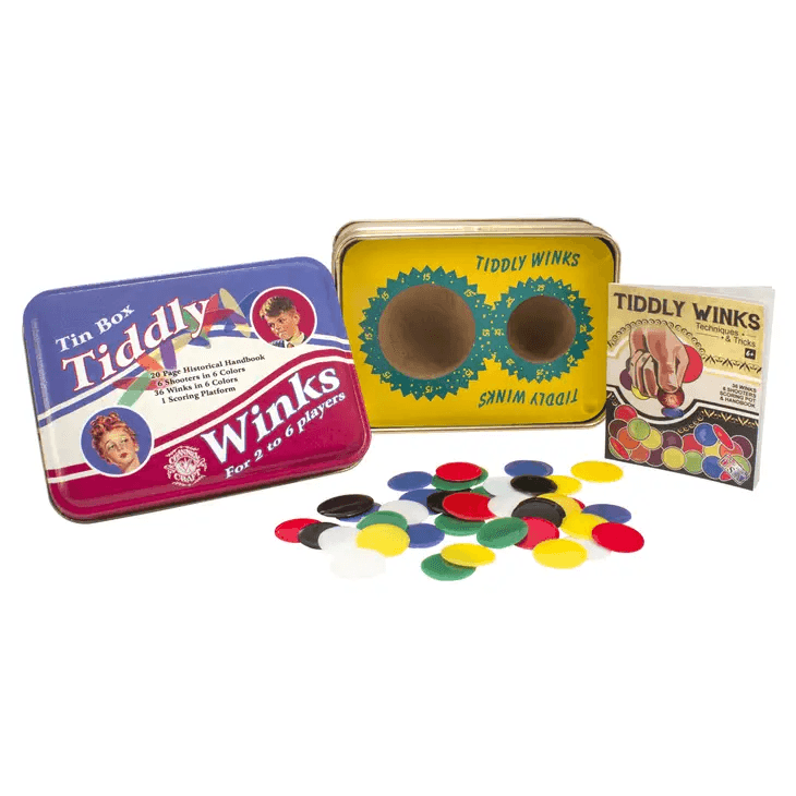 Tiddly Winks Classic Tin Box - Shelburne Country Store