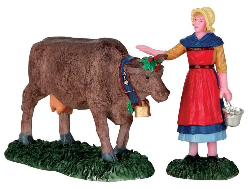 Fae's Flowers, Set Of 2 Village Figurine - Shelburne Country Store