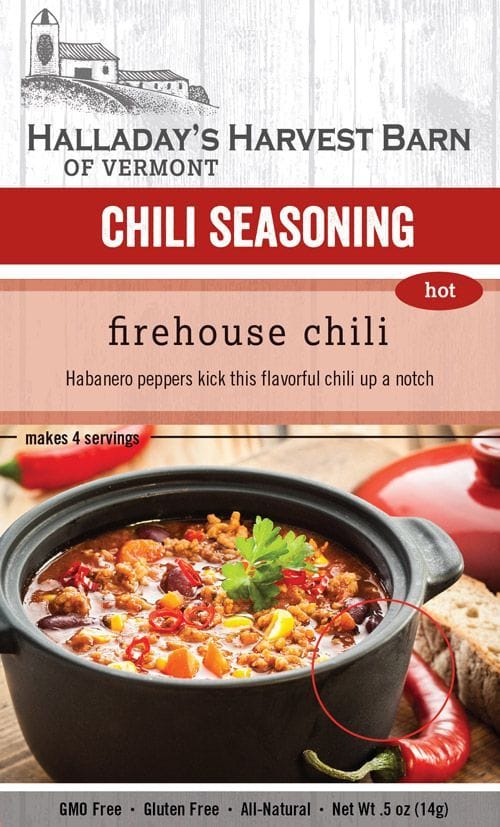 Halladays Firehouse Chili Spicy - Shelburne Country Store