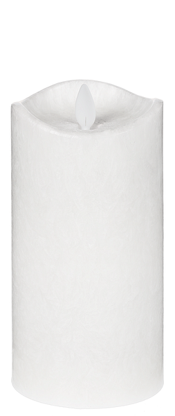 Wax LED Pillar Candle - White - 3x6 - Shelburne Country Store