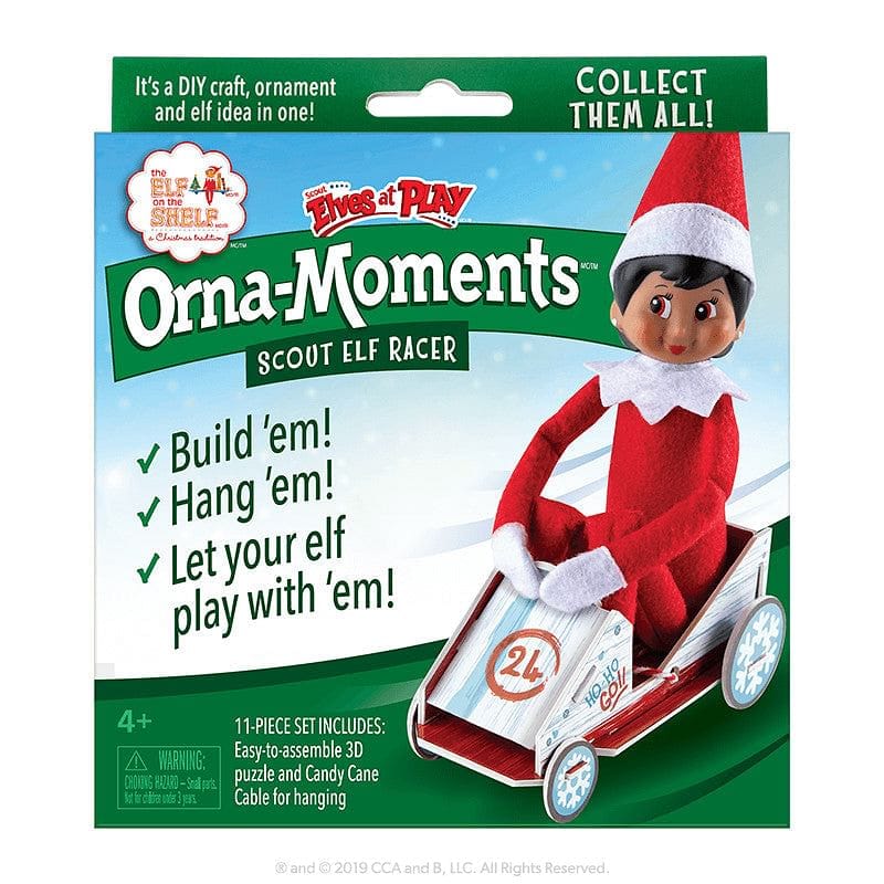 Orna-moments Scout Elf Racer - Shelburne Country Store