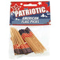Set of 50 American Flag Picks - Shelburne Country Store