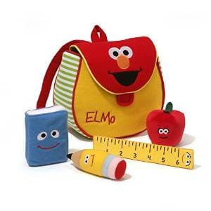 Gund Sesame Street Elmo's Book Bag, 7 inch - Shelburne Country Store