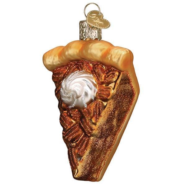 Piece of Pecan Pie Glass Ornament - Shelburne Country Store