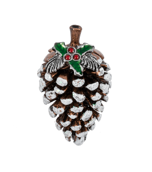 The Little Winter Pinecone Charm - Shelburne Country Store