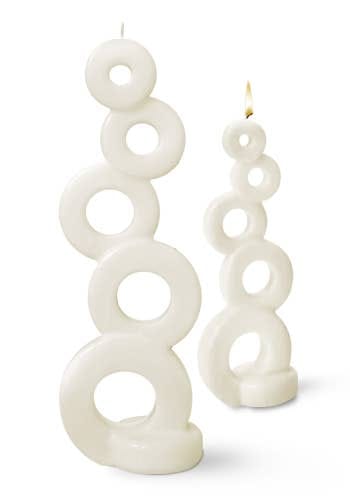 Multiflame Candle Soma White, Unscented - Shelburne Country Store