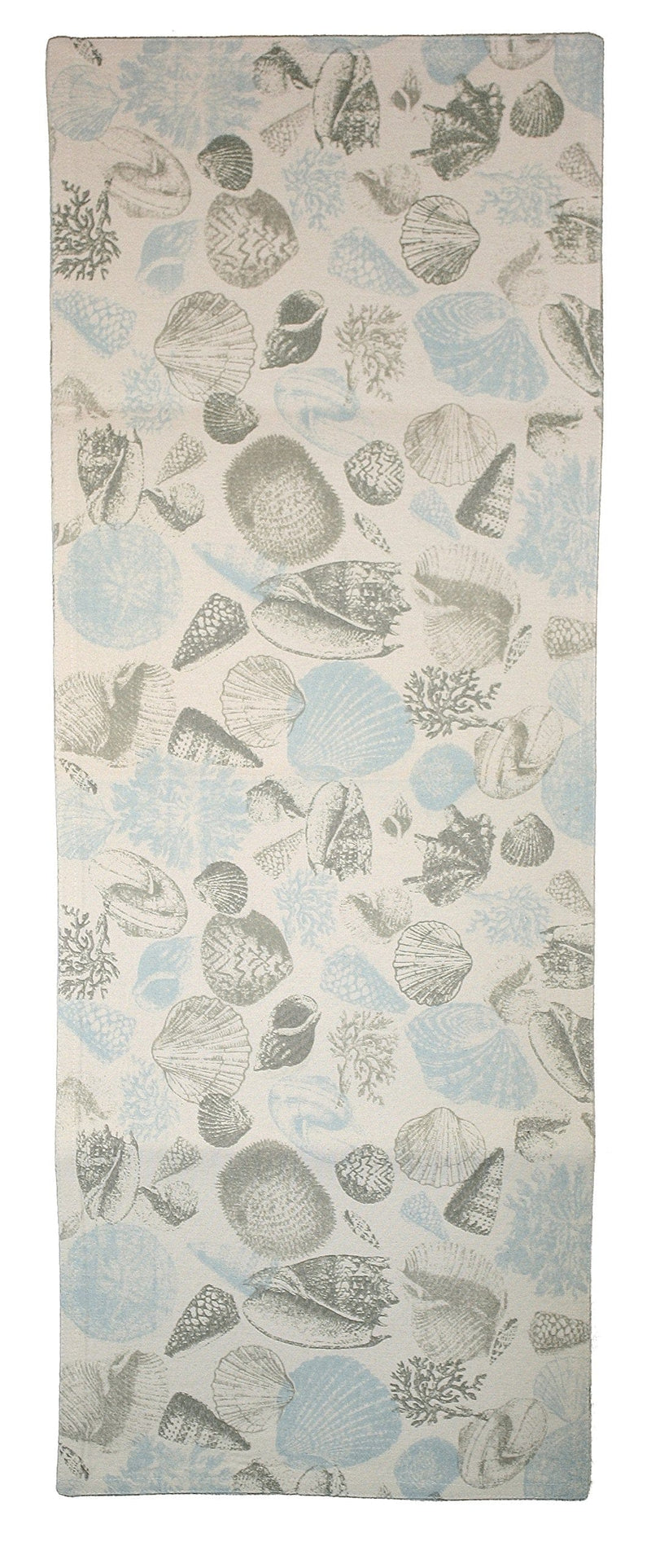 India Overseas Shell Linen Collection (Table Runner) - Shelburne Country Store