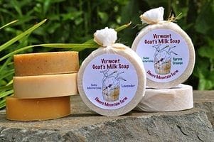 Elmore Mountain Farm Goat's Milk Soap - Lemongrass - Shelburne Country Store