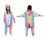 Kids Unisex Animal Onesies - Rainbow Unicorn - Shelburne Country Store