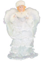 16 Inch Classic Feather Angel in White - Shelburne Country Store