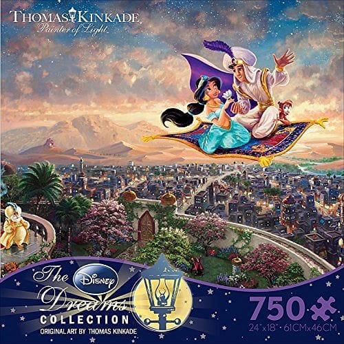 Ceaco Thomas Kinkade - Disney Dreams Collection - Aladdin Puzzle - Shelburne Country Store