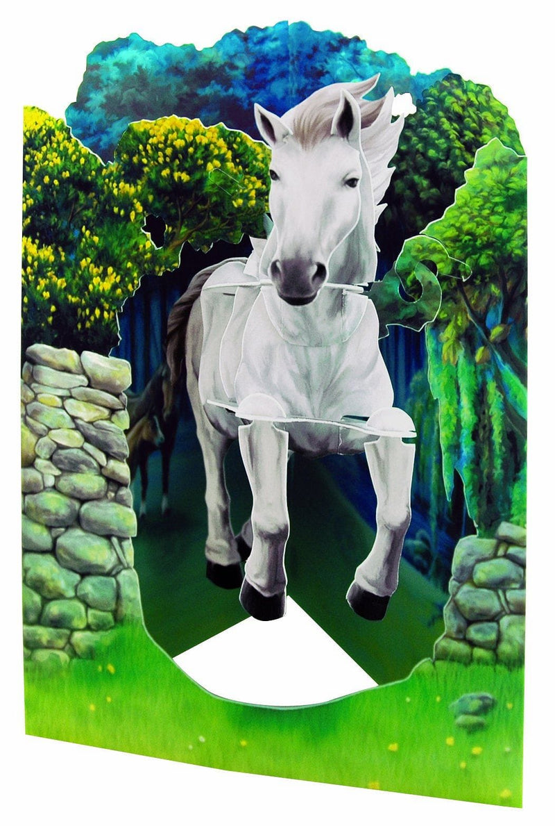 White Horse - Swing Card - Shelburne Country Store