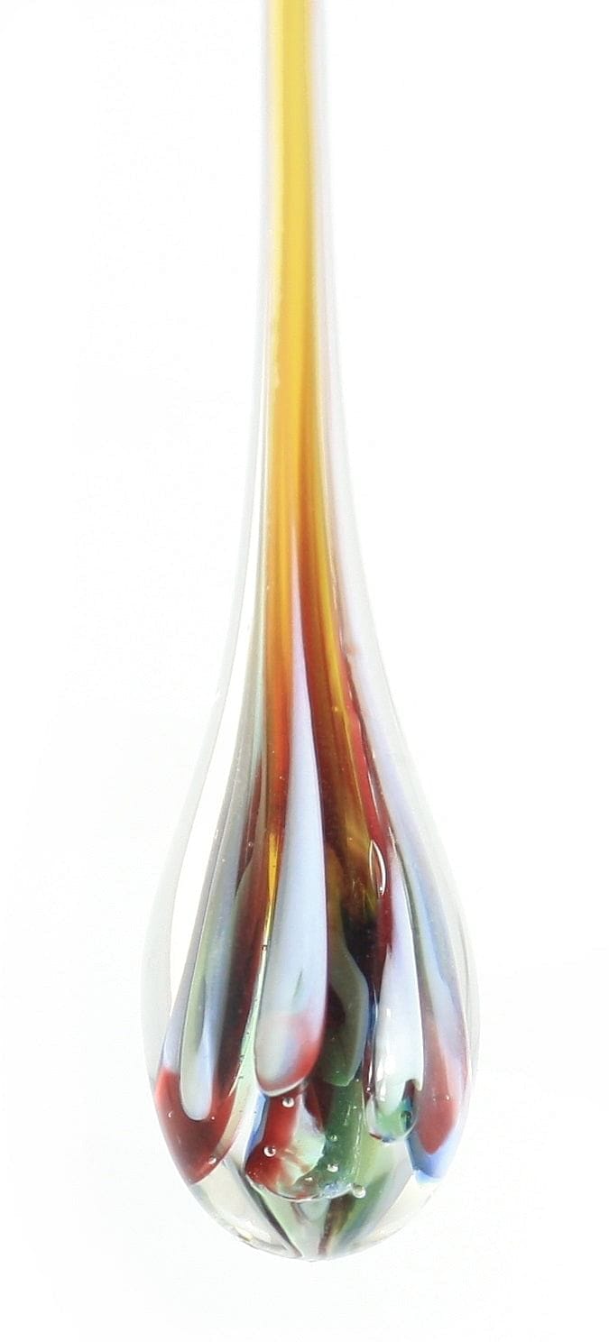 3" Blended Color Glass Teardrop - Shelburne Country Store