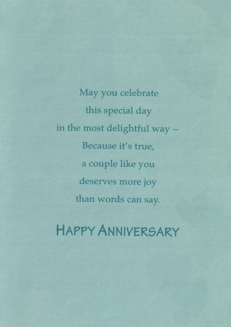 Anniversary Card - Nephew and Wife Hearts - Shelburne Country Store