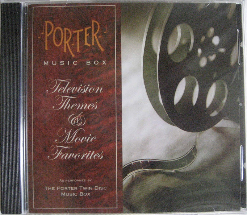 Television Themes & Movie Favorites [Audio Cd] The Porter Twin Disc Music Box - Shelburne Country Store