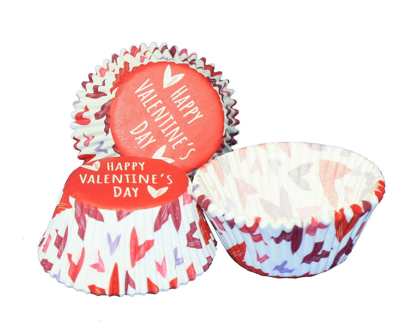 Baking Cups - Standard - Mixed Hearts - 75 Count - Shelburne Country Store