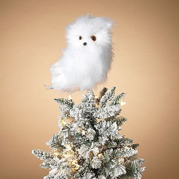 Snowy Owl Tree Topper - Shelburne Country Store