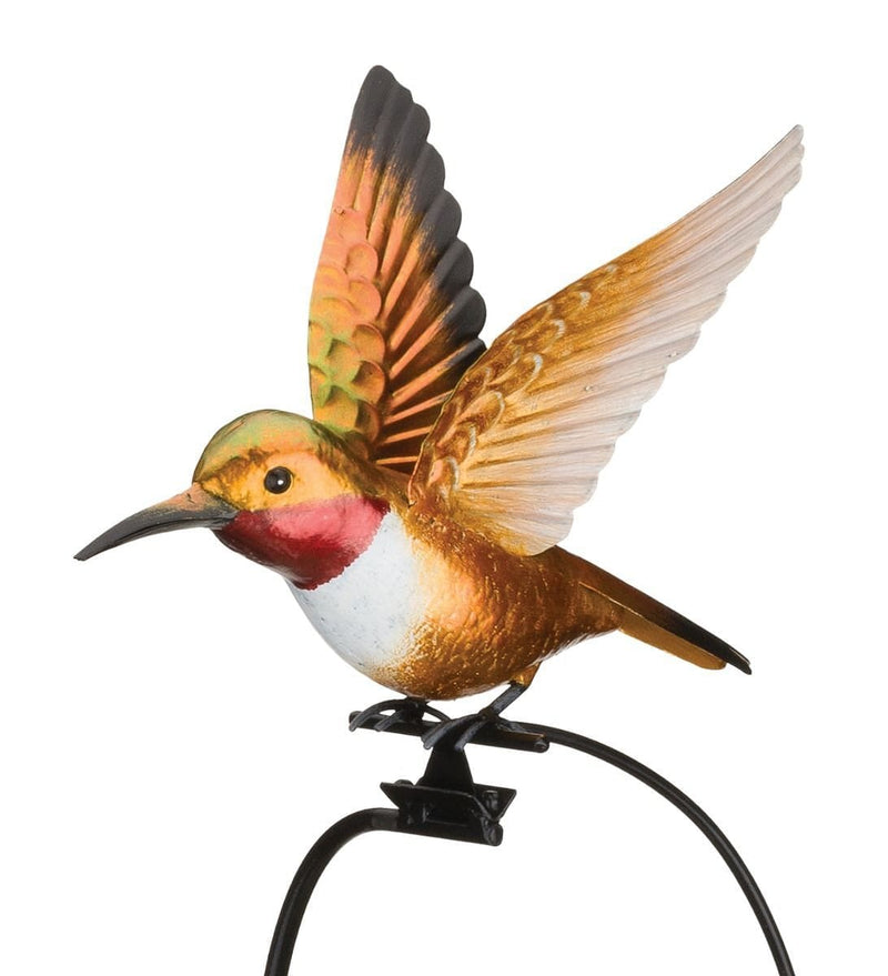 Rocker Hummingbird Stake - Rufous - Shelburne Country Store