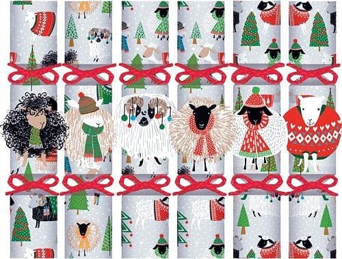 Christmas Crackers Box Of 6 Crackers For Christmas Decorations Or Party Favors Animals - Shelburne Country Store