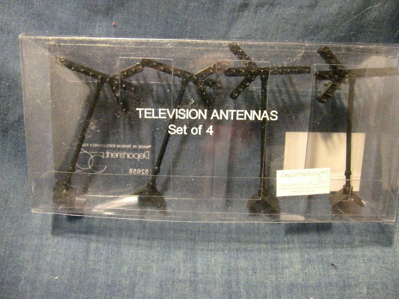 Snow Village Television Antenna - Shelburne Country Store
