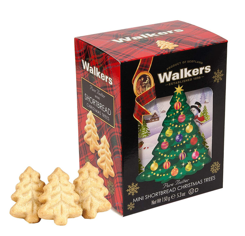 Walkers Shortbread Christmas Tree Shaped Mini Cookies - Shelburne Country Store