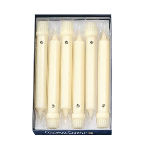 8 inch Classic Taper Ivory - Shelburne Country Store